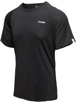 Hi-Tec Heren hine t-shirt met korte mouwen Zwart - S