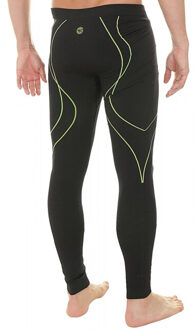 Hi-Tec Heren ikar logo thermobroek Zwart - XL