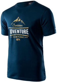 Hi-Tec Heren lore t-shirt - maat M Blauw