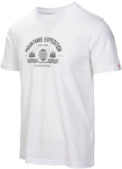 Hi-Tec Heren miros t-shirt met korte mouwen Wit