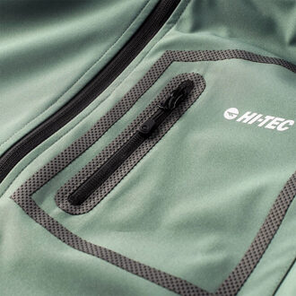 Hi-Tec Heren nils soft shell jas - maat L Groen