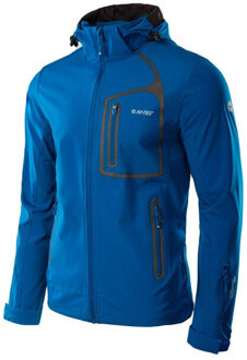 Hi-Tec Heren nils soft shell jas - maat M Blauw