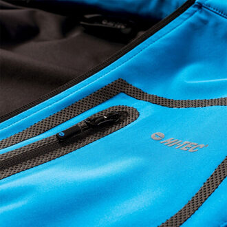Hi-Tec Heren nils soft shell jas - maat XXL / XXXL Blauw