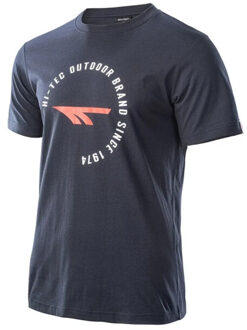 Hi-Tec Heren noel t-shirt met korte mouwen Veelkleurig - S