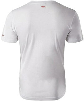 Hi-Tec Heren retro t-shirt Wit - XXL / XXXL