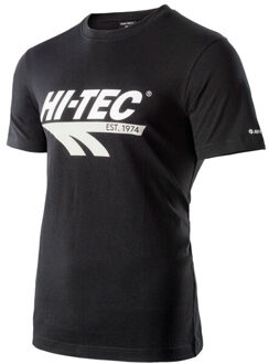 Hi-Tec Heren retro t-shirt Zwart - L
