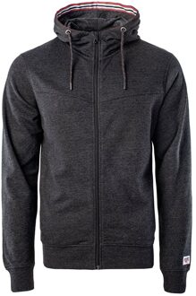 Hi-Tec Heren sabarin full zip hoodie Zwart - XL