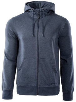 Hi-Tec Heren silian full zip hoodie Blauw - M