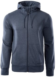 Hi-Tec Heren silian full zip hoodie Blauw - XL