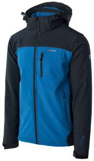 Hi-Tec Heren soft shell jas Blauw - L