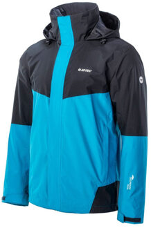 Hi-Tec Heren teodoro light soft shell jas Blauw - XXL / XXXL