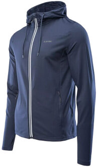 Hi-Tec Heren tolin full zip hoodie Blauw - S