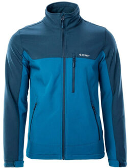 Hi-Tec Heren torel zacht shell jas Blauw - XXL / XXXL