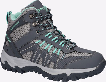 Hi-Tec Jaguar Mid Dames Wandelschoenen Van Polyester In Antraciet/Grijs/Cool Grijs - EU 42 / UK 8