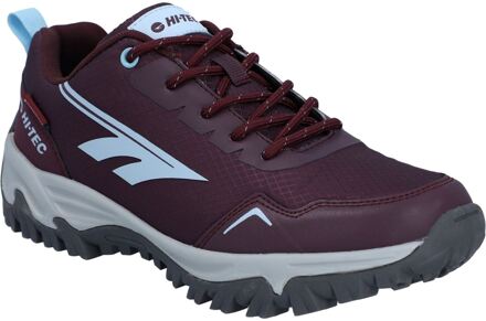 Hi-Tec JAGUAR WOMENS WP Polyester Dames Wandelschoenen Kersen/maansteen Rood - EU 38 / UK 5