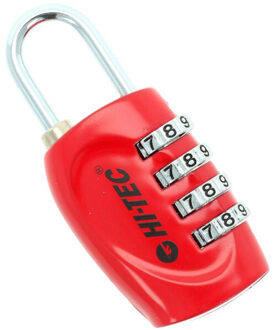 Hi-Tec Kette combinatieslot Rood - One size