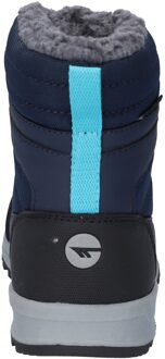 Hi-Tec Leo Nylon Winterlaarzen Voor Kinderen Blauwnachten/Zwart/Pauwblauw Halfhoog - EU 33 / UK 1