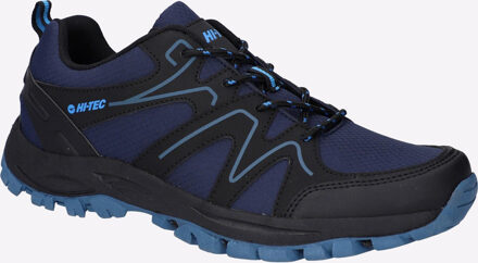 Hi-Tec Maine Heren Wandelschoenen Polyester Maanverlichte Oceaan/Zwart Blauw