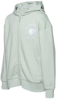 Hi-Tec Rigel full zip hoodie kinderen/kinderen - maat 158 Groen