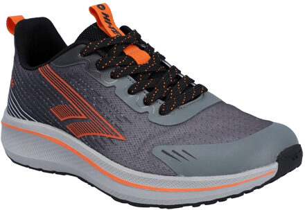 Hi-Tec Santorini Heren Sneakers Van Polyester In Zwart/Stille Schaduw - maat