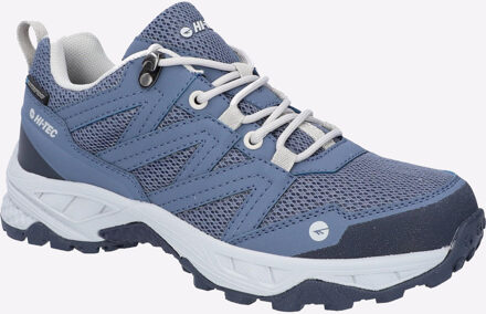 Hi-Tec Saunter WP Polyester Mesh Dames Flintstone Wandelschoenen Paars