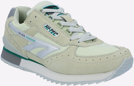 Hi-Tec Silver Shadow OG Pu Suède Heren Zilver/Grijs/Groene Sneakers Beige - EU 40.5 / UK 7