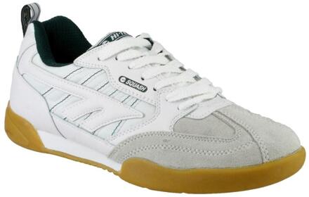 Hi-Tec Squash trainer Squash Sneaker Textiel/Leer Witte Sneakers - maat EU 36 / UK 3