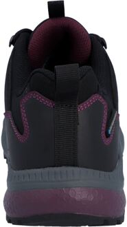 Hi-Tec Stealth Low Womens Polyester Dames Zwarte/paarse Wandelschoenen - EU 38 / UK 5