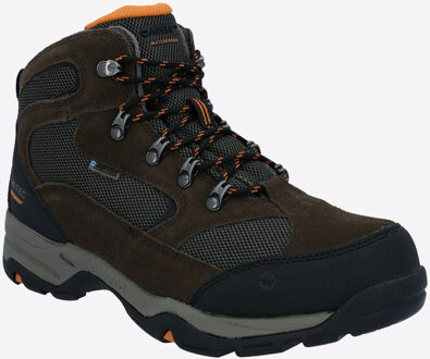Hi-Tec Storm Heren Wandelschoenen Van Donkerbruin Suède - EU 46 / UK 11