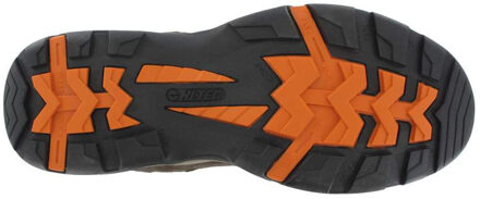 Hi-Tec Storm Heren Wandelschoenen Van Donkerbruin Suède