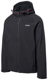 Hi-Tec Unisex neti ii soft shell jas voor volwassenen - maat XXL / XXXL Zwart
