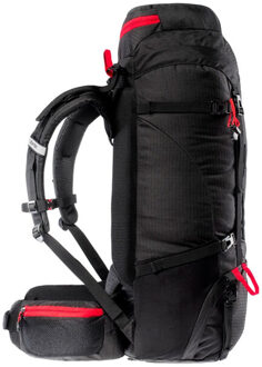 Hi-Tec Unisex volwassene stone 65l wandelrugzak Zwart - One size