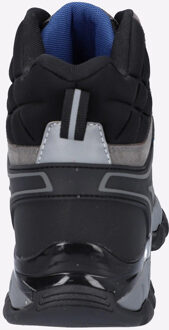 Hi-Tec V-Lite Explorer WP Koe Suède Leren Heren Wandelschoenen Antraciet/Grijs/Donkerblauw