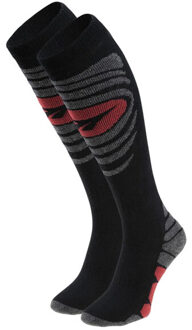 Hi-Tec Volwassen uniseks galache ii kniehoge sokken - maat 43-47 Grijs