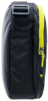 Hi-Tec Volwassen unisex saquet logo crossbody tas Zwart - One size