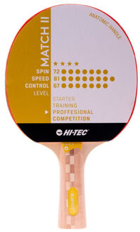 Hi-Tec Wedstrijd ii tafeltennisbatje Geel - One size