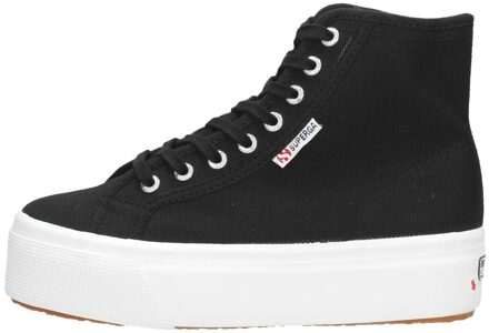 HI-TOP Veterboot Dames Zwart