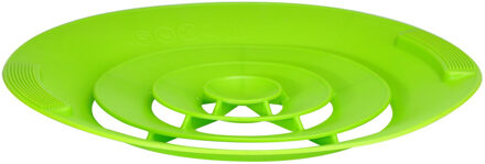 Hi Universele spatdeksel/pannendeksel voor pannen - sillicone - D28 cm