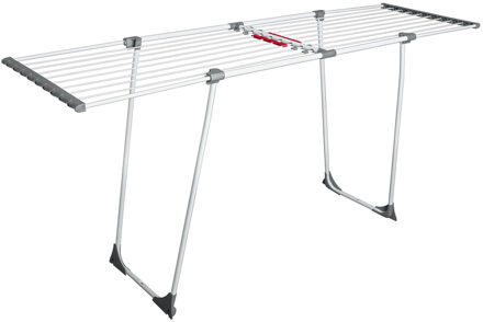 Hi Wasrek/droogrek - wit - metaal - 111 x 55 x 5 cm - staand - wassen en drogen