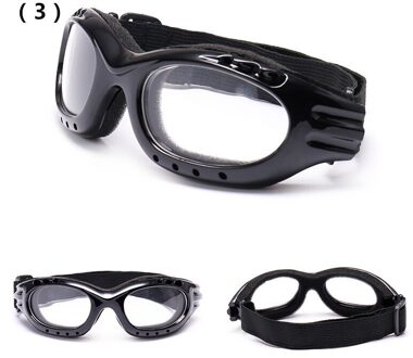 HI ZWART Anti-fog Sneeuw Ski Bril Candy kleur Professionele Winddicht X400 Uv-bescherming Skate Skiën Goggles zwart 3
