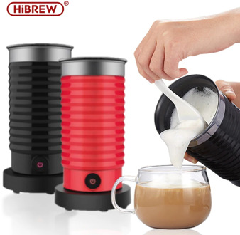 HiBREW Milk Frother Foarmer Cold/Hot Latte Cappuccino Chocolate fully automatic Milk Warmer Cool Touch H2