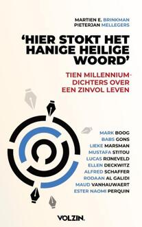 'Hier stokt het hanige heilige woord' -  Martien E. Brinkman, Pieterjan Mellegers (ISBN: 9789083455402)