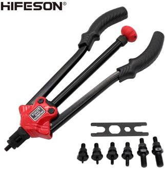 HIFESON High Quality Rivet Nut Tool Insert Manual Riveter Threaded Nut Riveting Rivnut Tool for Nuts M3 M4 M5 M6 M8 M10 M12