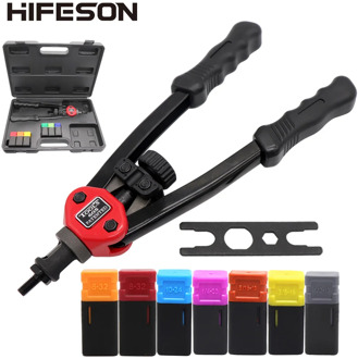 HIFESON Rivet Nut Guns Auto Riveter Tool BT-606 Riveter Nut tool Hand Insert Rivet Nut Tool Manual Mandrels 6-32 8-32 BT-605