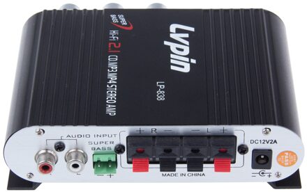 Hifi Auto Stereo Audio High Power Versterker Super Bass Functie Subwoofer Fm Radio Speler