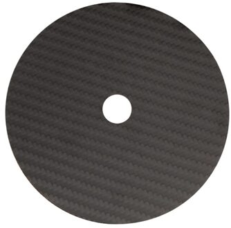 Hifi Carbon Fiber C D Dvd Stabilizer Mat Top Lade Speler Draaitafel Luidspreker Pad zwart