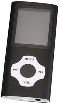 Hifi Mini Mp3 Speler Muziek Outdoor Sport Walkman Met Oortelefoon Fm Radio 1.8 Inch Tft Lcd-scherm 16Gb 32gb Micro Sd Tf Card zwart / 16GB