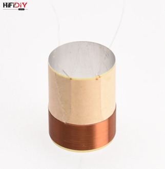 HIFIDIY LIVE 2 INCH~8 inch 16.2mm~26mm bass Voice Coil Speaker Repair accessories White Aluminum Sound Air Outlet DIY Parts