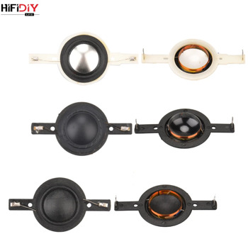 HIFIDIY LIVE 25.5mm Core Tweeter Voice Coil Membrane Silver composite Black Film Treble Speaker Repair accessories DIY Parts