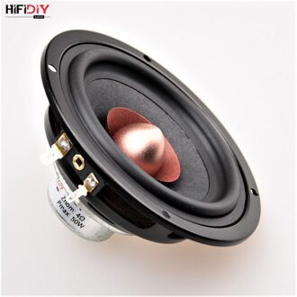 HIFIDIY LIVE Hi-Fi 4.5 inch DIY Volledige frequentie luidspreker unit 4 8OHM 50 w Neodymium magnetische Hoge Alto bass luidspreker QF4-116NS 2 stukken / 4 ohm Impedance